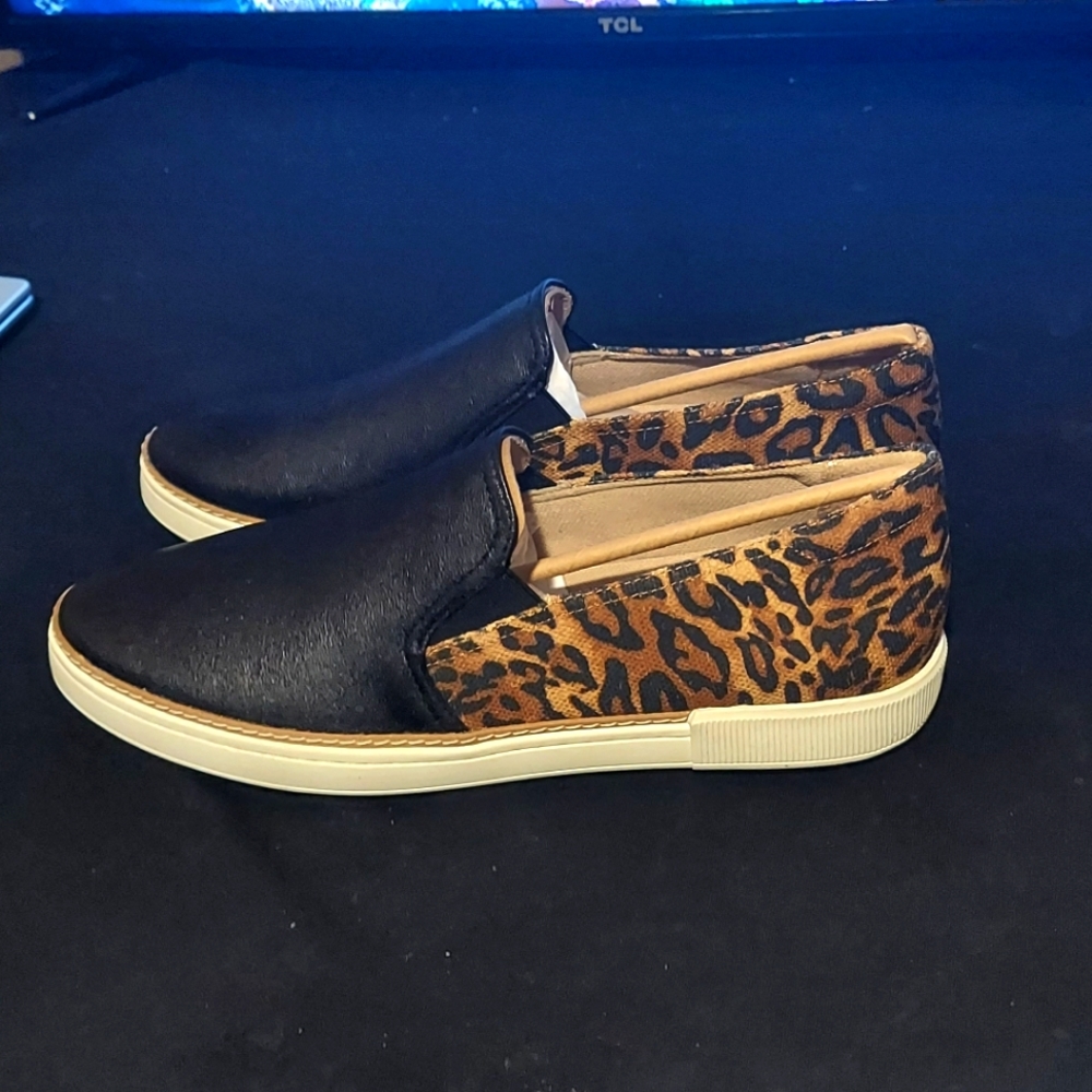 Naturalizer, Zola,Black Cheetah, Sneaker